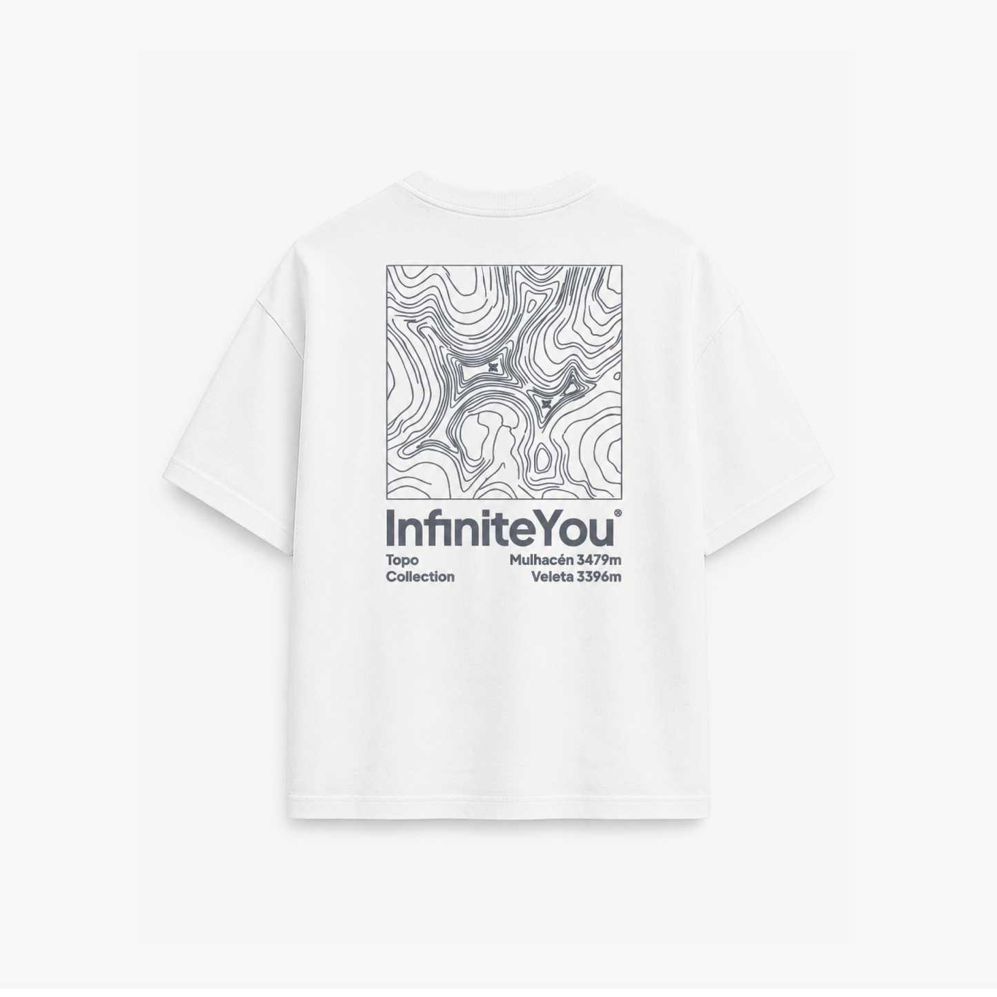 Camiseta hombre fit regular - Blanco S.NEVADA