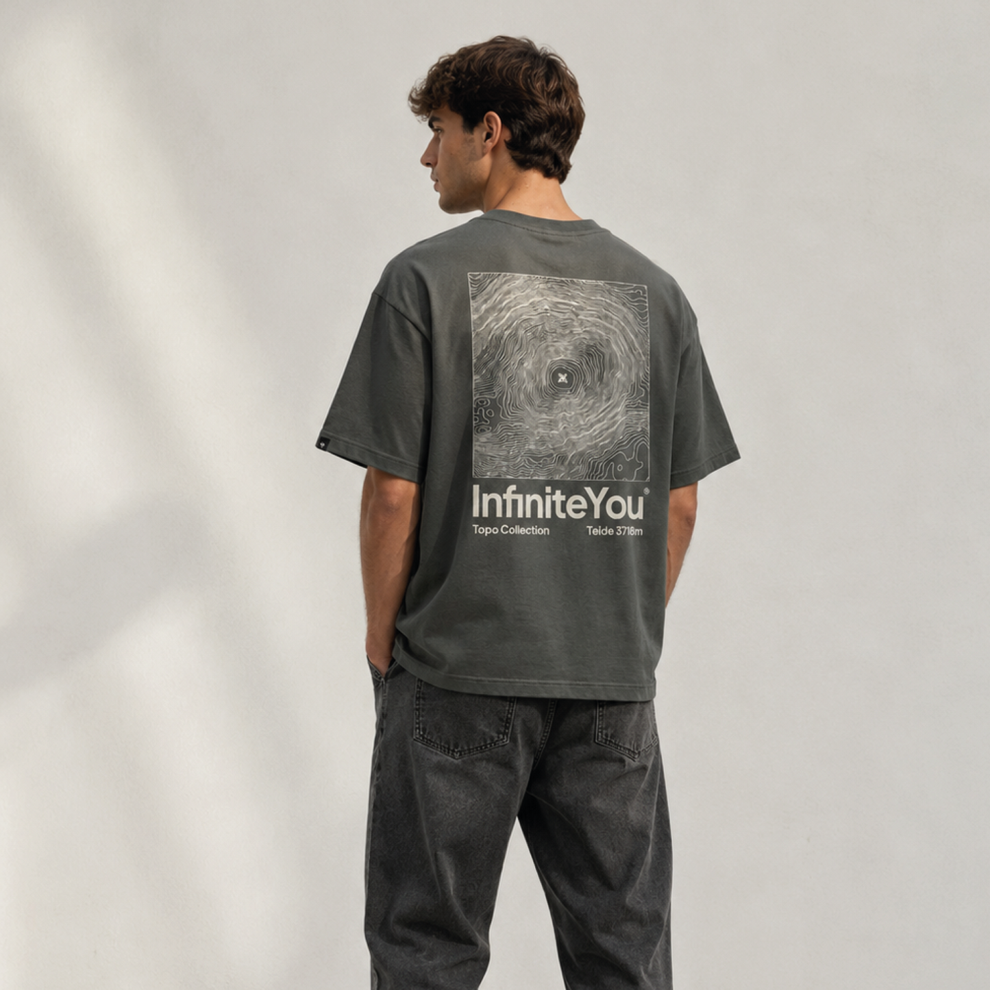 Camiseta hombre fit regular TEIDE - Verde