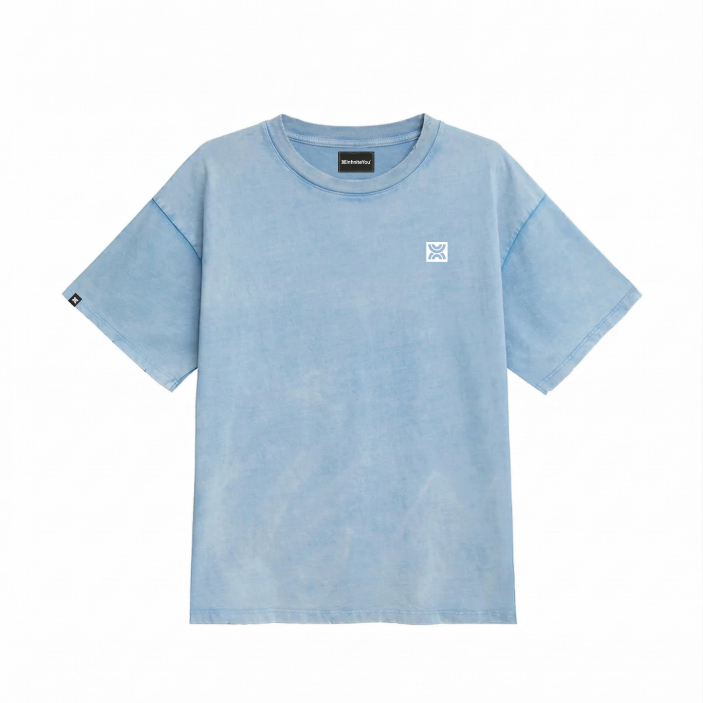Camiseta hombre fit regular - Celeste  ORIGIN