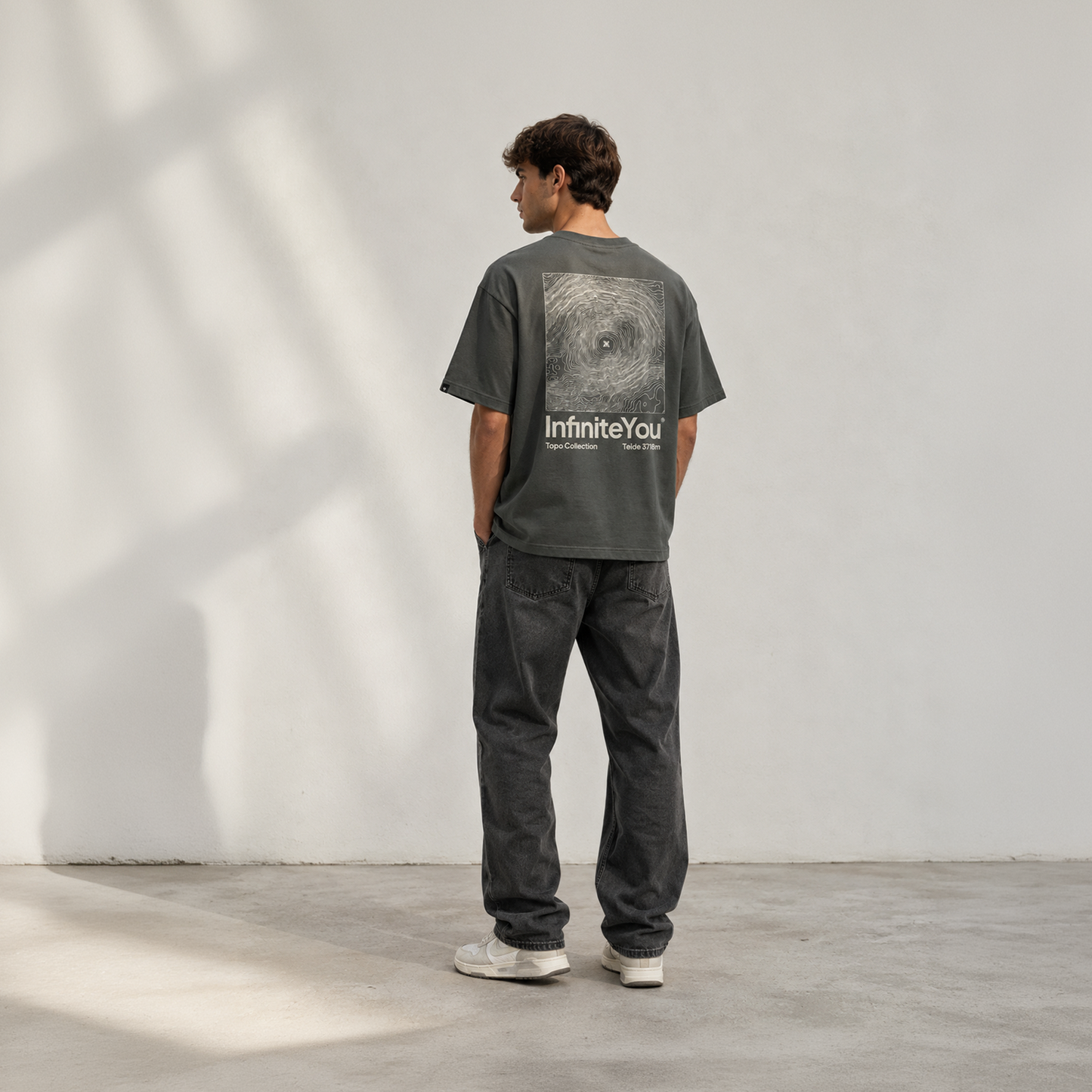 Camiseta hombre fit regular TEIDE - Verde