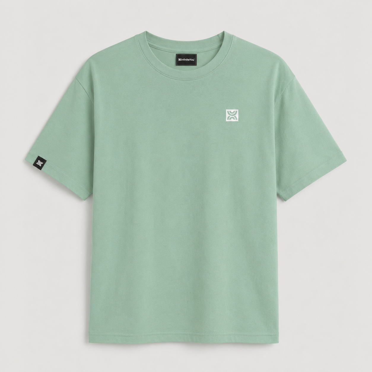 Camiseta hombre fit regular ORIGIN - Verde